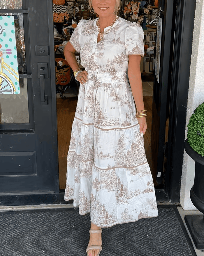 Felicity | Maxi-jurk met klassieke charme