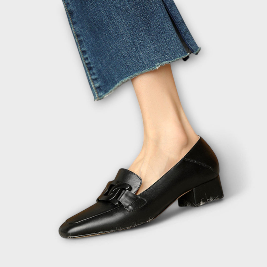 Daniella | Elegante loafers met hakken