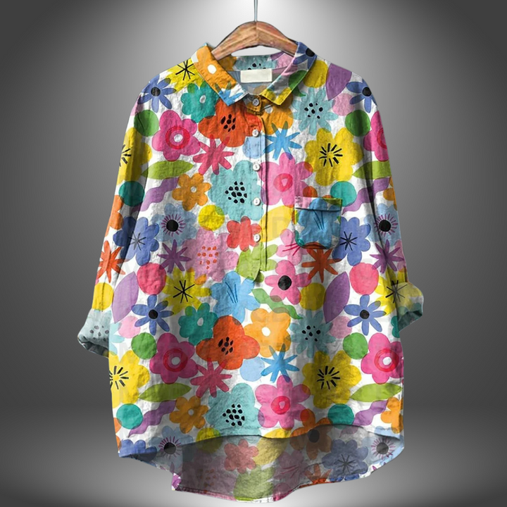 Hilda | Blouse met bloemenprint