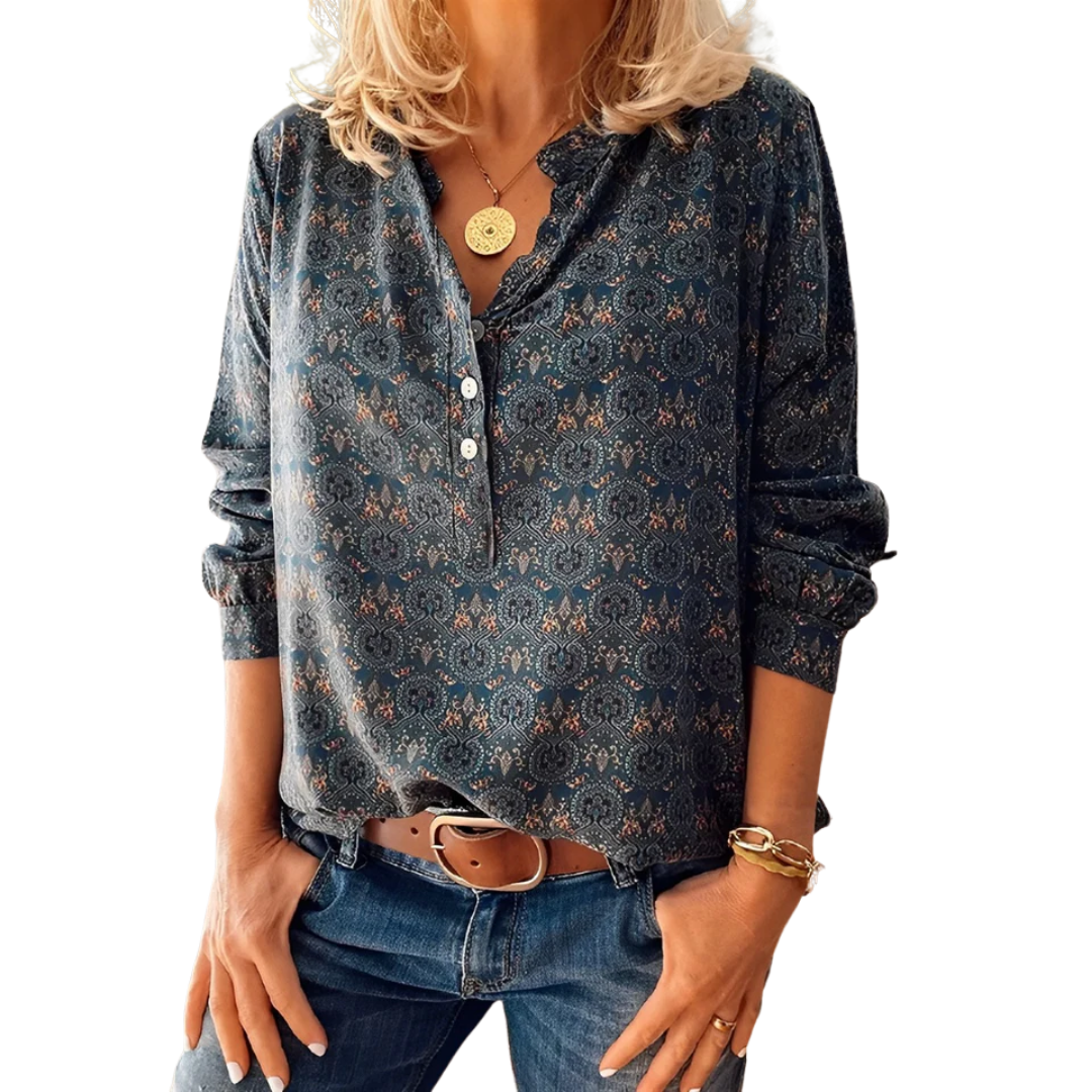 Blouse in Vintage Stijl