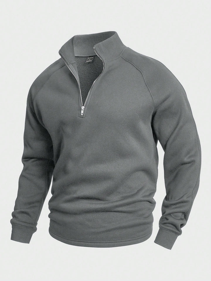 Rowan | Casual half-zip trui