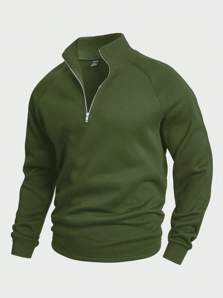 Rowan | Casual half-zip trui