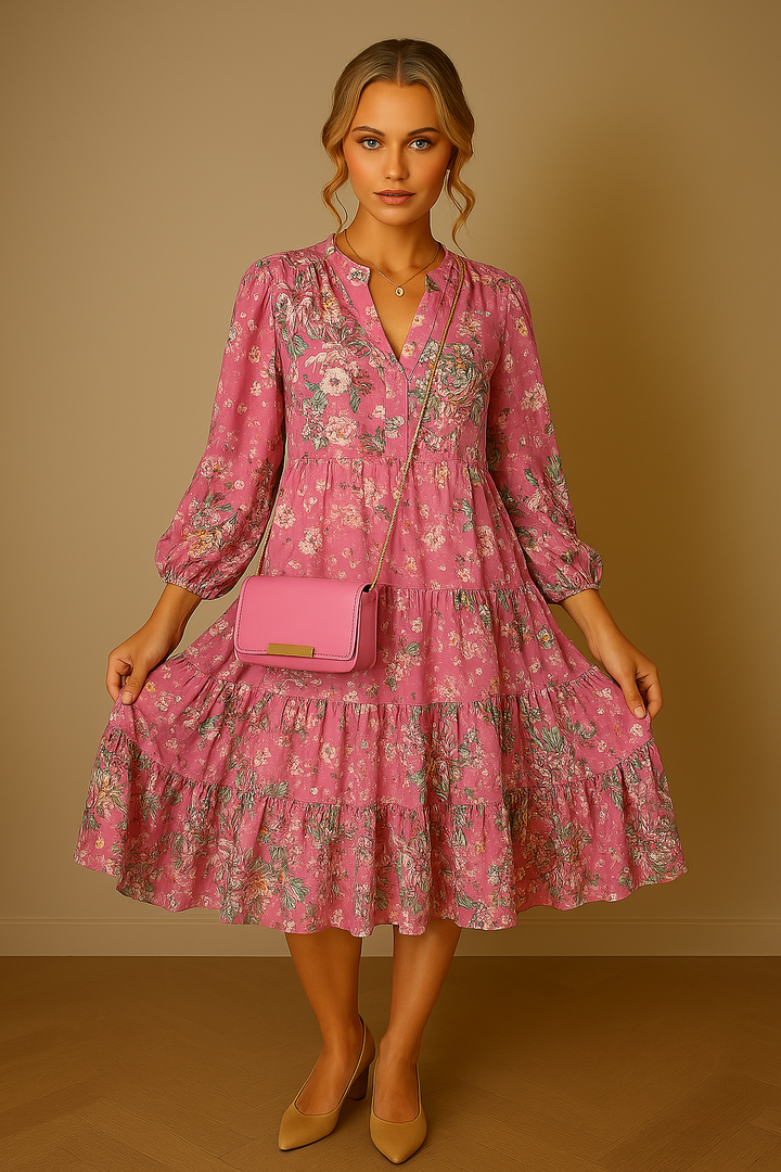 Marisol｜Bloemenprint jurk