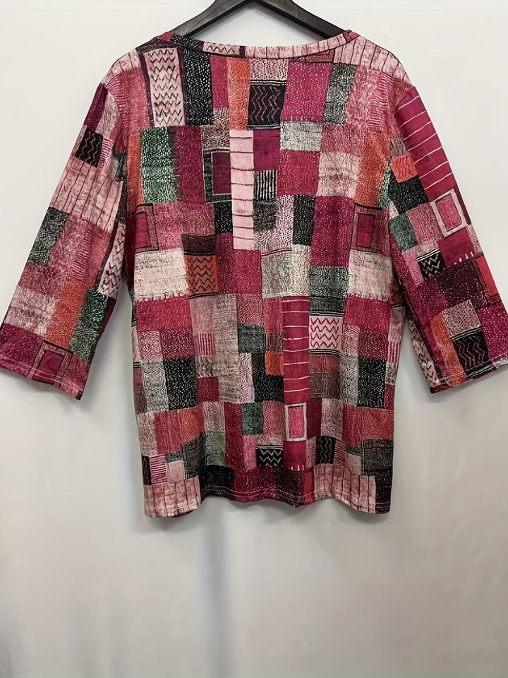 Kleurrijke Zomerblouse