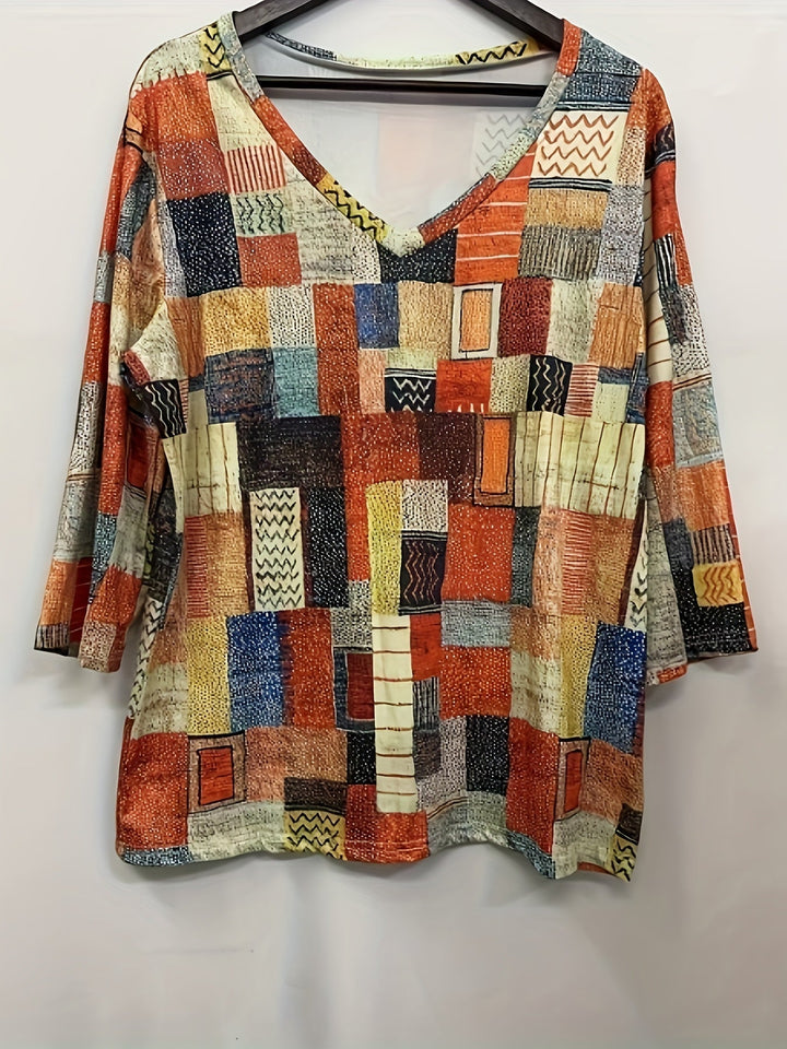 Kleurrijke Zomerblouse