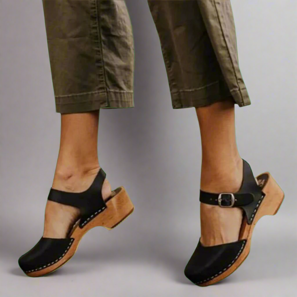 Laura | Comfortabele plateausandalen