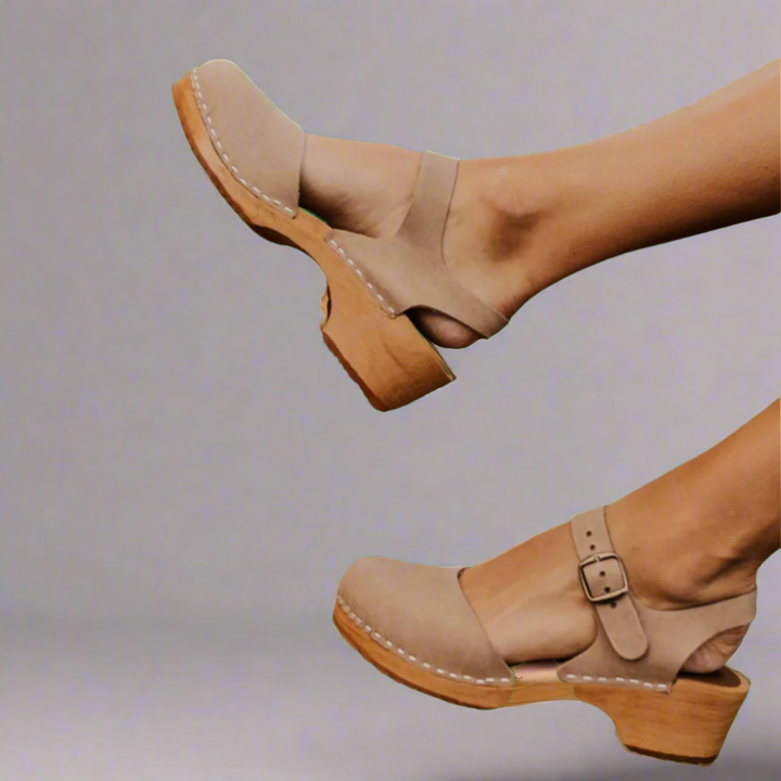 Laura | Comfortabele plateausandalen