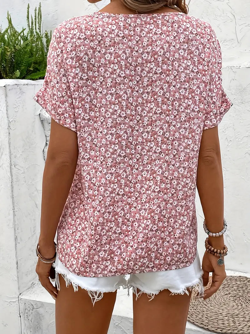Verna | Chique blouse met bloemenprint