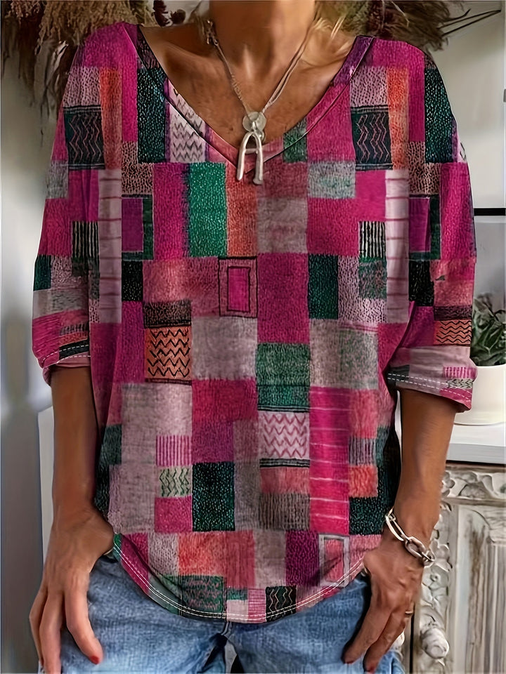 Kleurrijke Zomerblouse