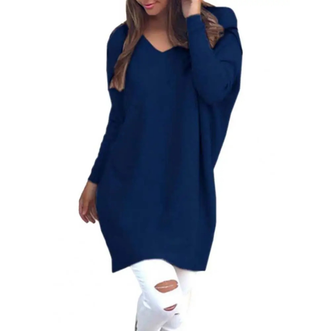 Kathy | Dames Casual Oversized Trui met V-hals