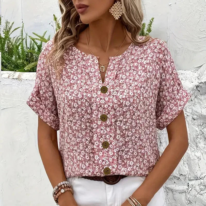 Verna | Elegante blouse met bloemenprint