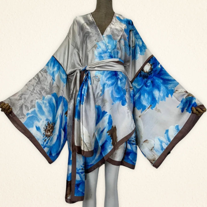 Farah | Elegante satijn kimono