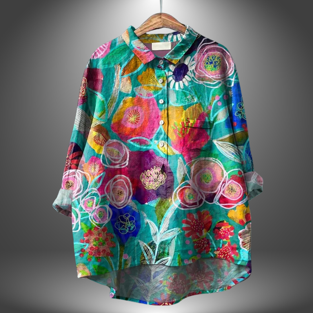 Hilda | Blouse met bloemenprint