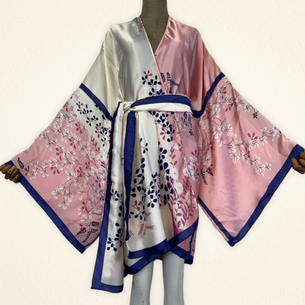 Farah | Elegante satijn kimono