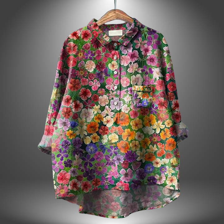 Hilda | Blouse met bloemenprint