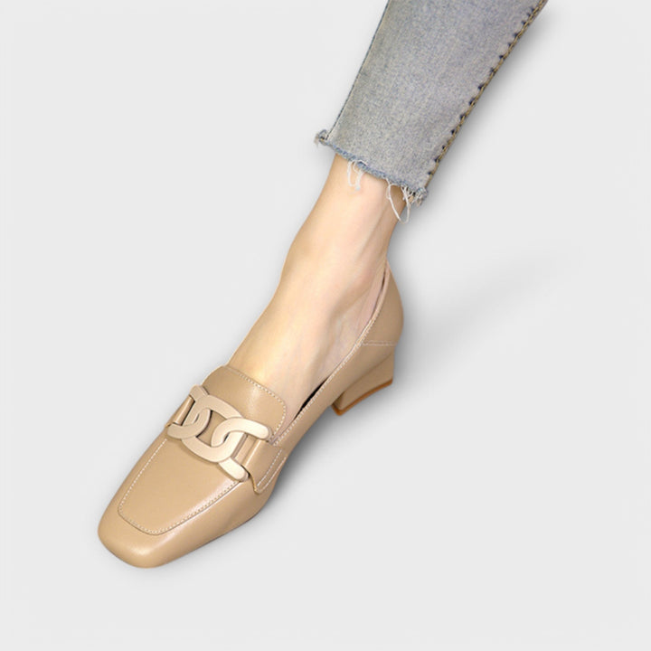 Daniella | Elegante loafers met hakken