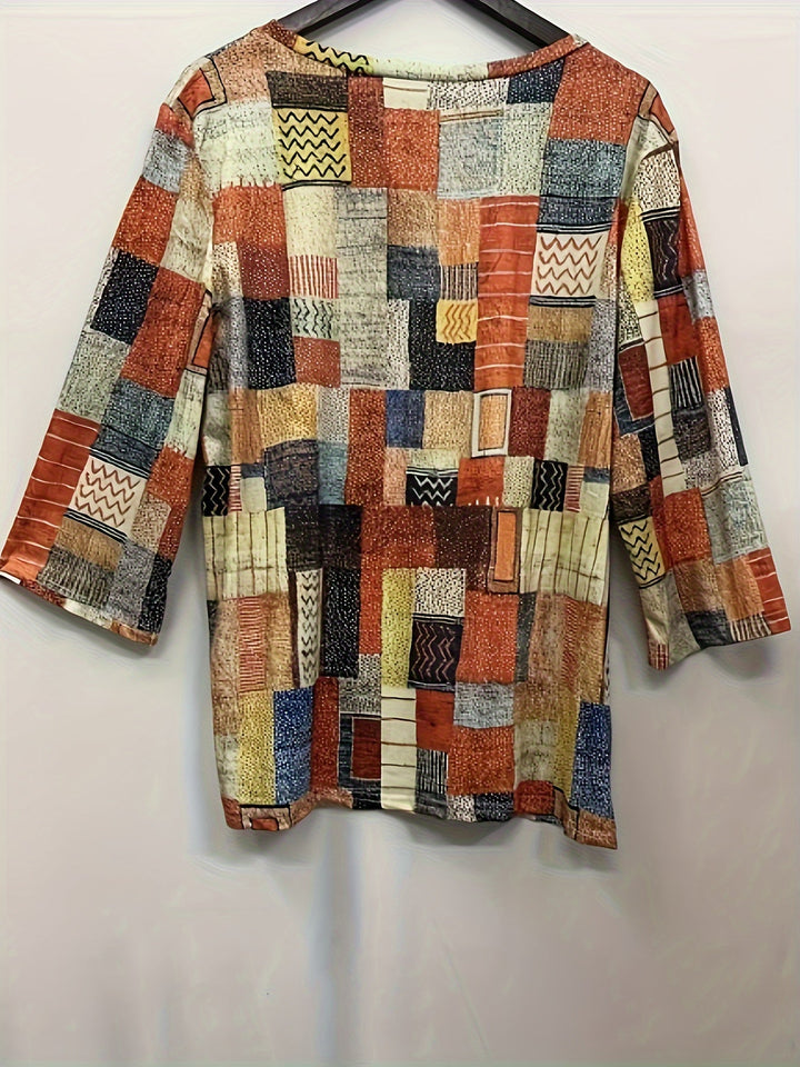 Kleurrijke Zomerblouse