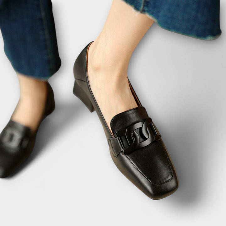 Daniella | Elegante loafers met hakken