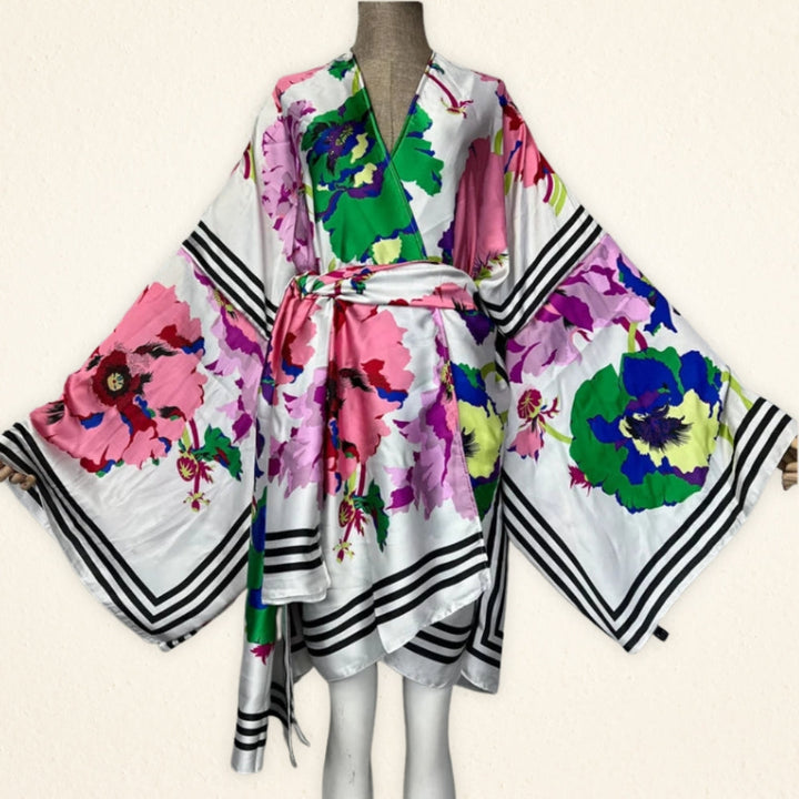 Farah | Elegante satijn kimono