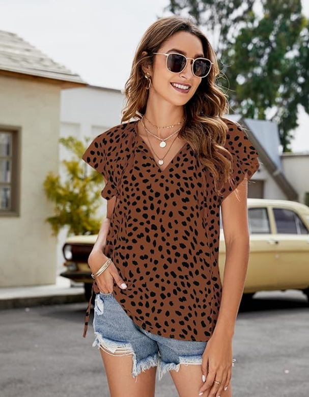 Amaya | Elegante luchtige blouse