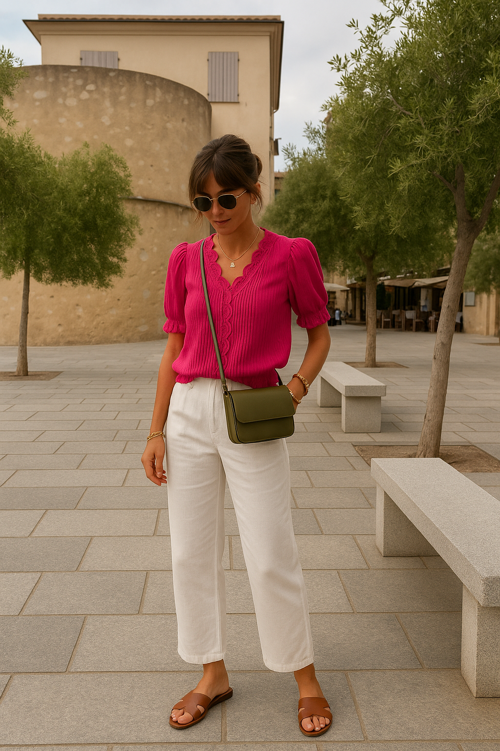 Bea | Charmante blouse met elegante details