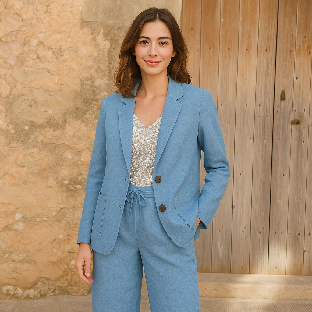 Belani | Chique linnenmix blazer
