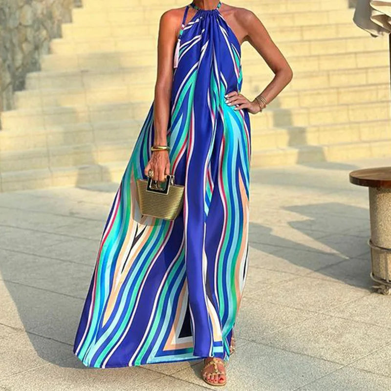 Celeste | Elegante maxi-jurk