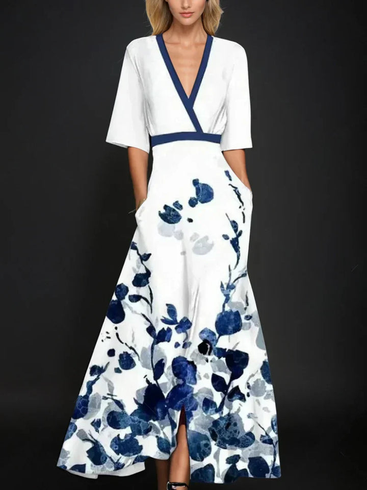 Celia | Elegante jurk met bloemenprint