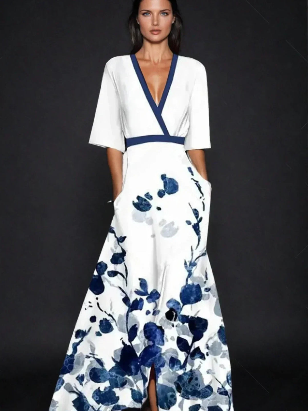 Celia | Elegante jurk met bloemenprint