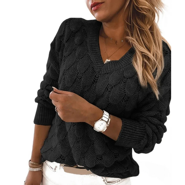 Lena | Trui met V-hals