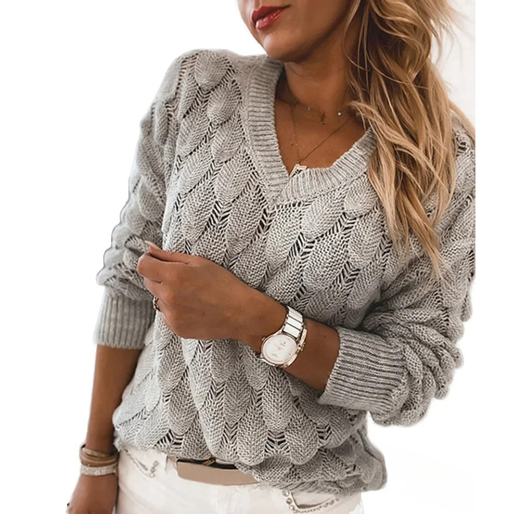 Lena | Trui met V-hals