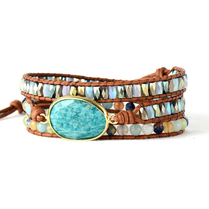 Yara | Natuurlijke Oceaansteen Armband