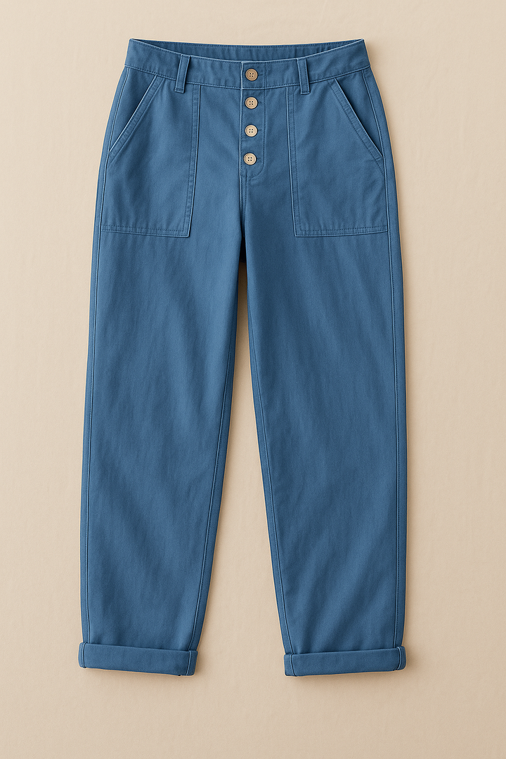 Enisa | Zomerse broek met linnen