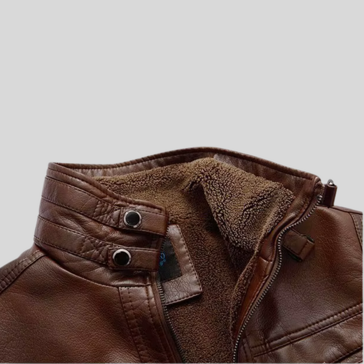 Lucio | Modern zakelijk leren jack