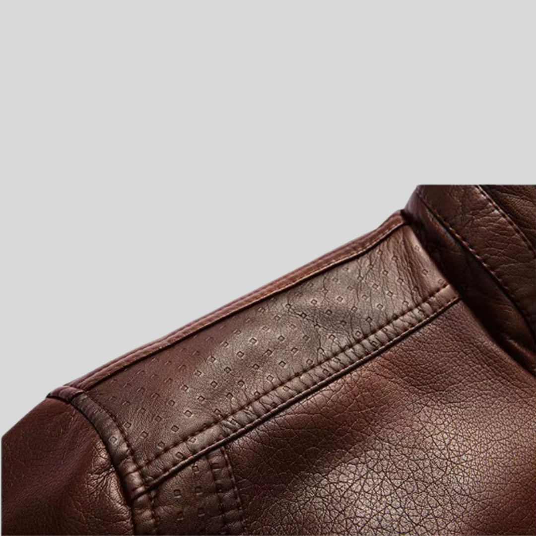 Lucio | Modern zakelijk leren jack