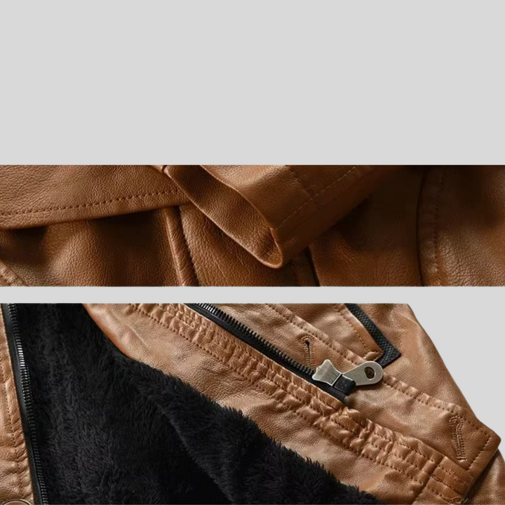 Flint | Geraffineerd leren jack