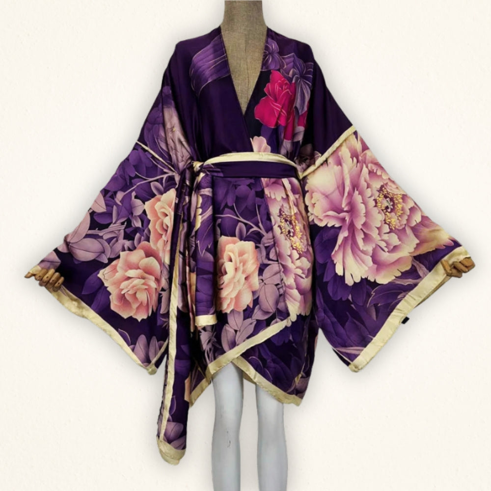 Farah | Elegante satijn kimono