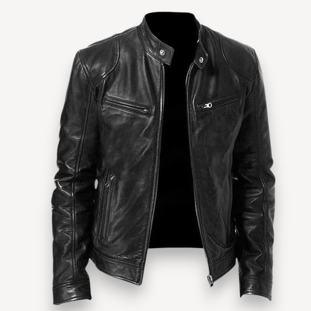 Matteo | Casual Leren Jas