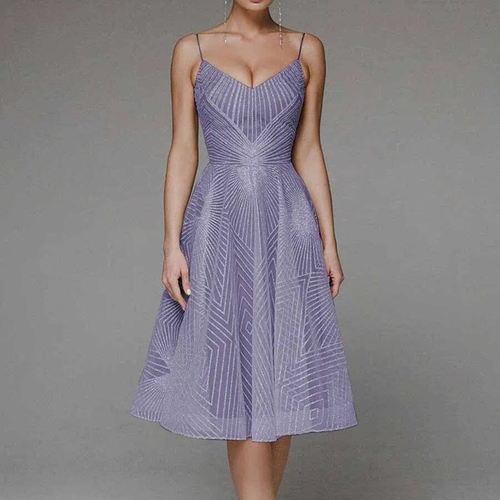 Lucie | Elegante jurk met open rug