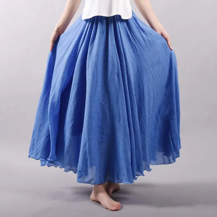 Ines | Zomerse maxi-rok met speelse elegantie