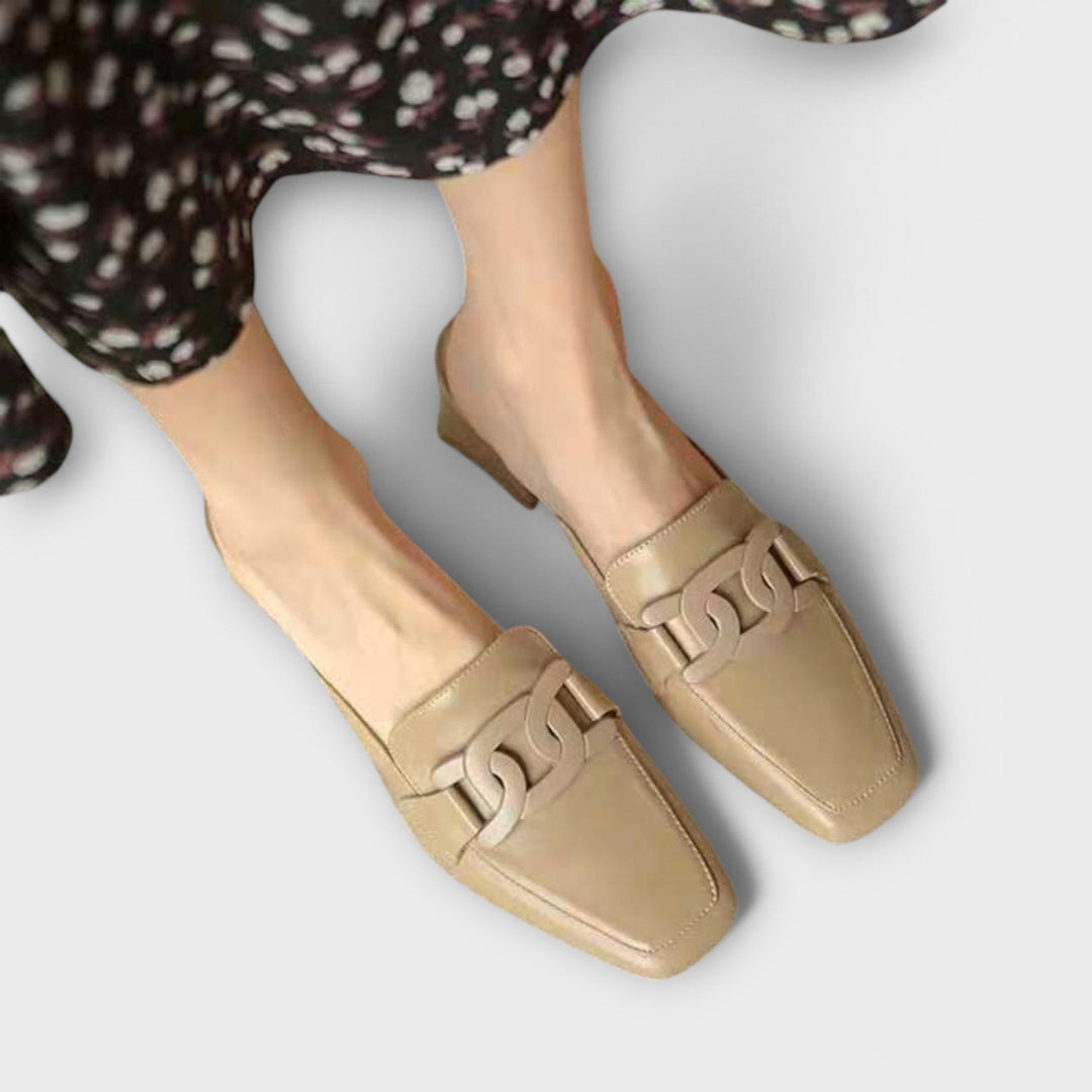 Daniella | Elegante loafers met hakken