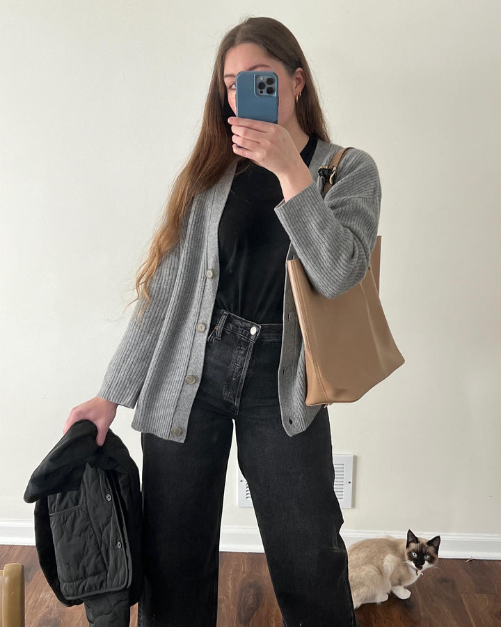 Kelly | Dames Geribbelde Knopen Dons Vest