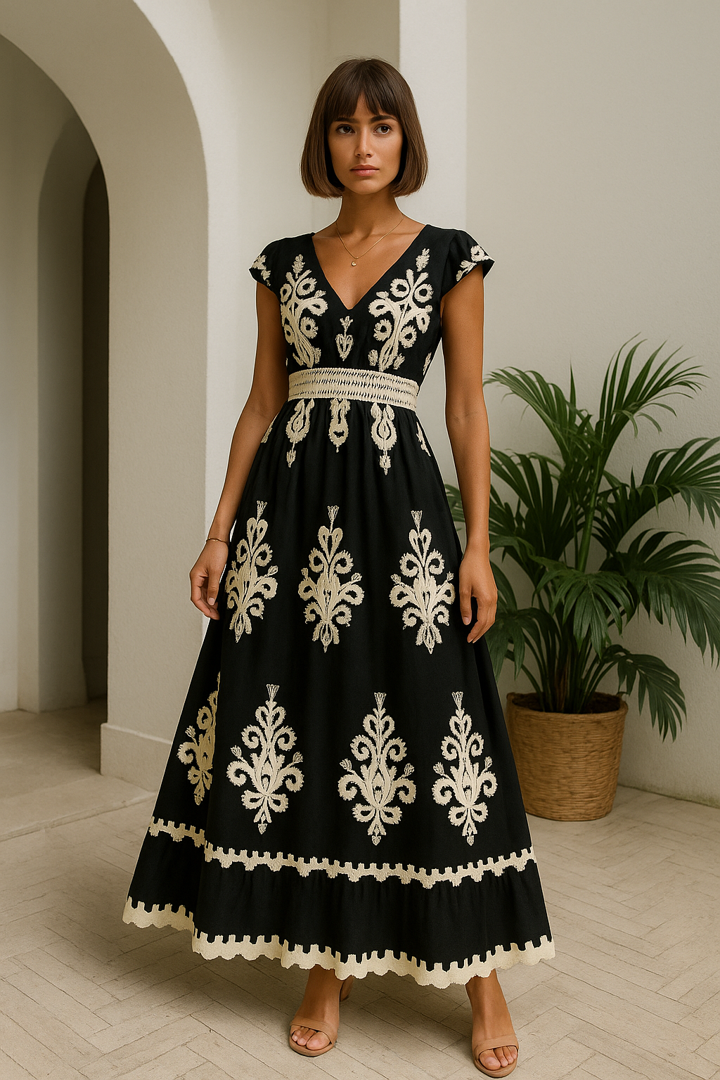 Katja | Zomerse maxi jurk