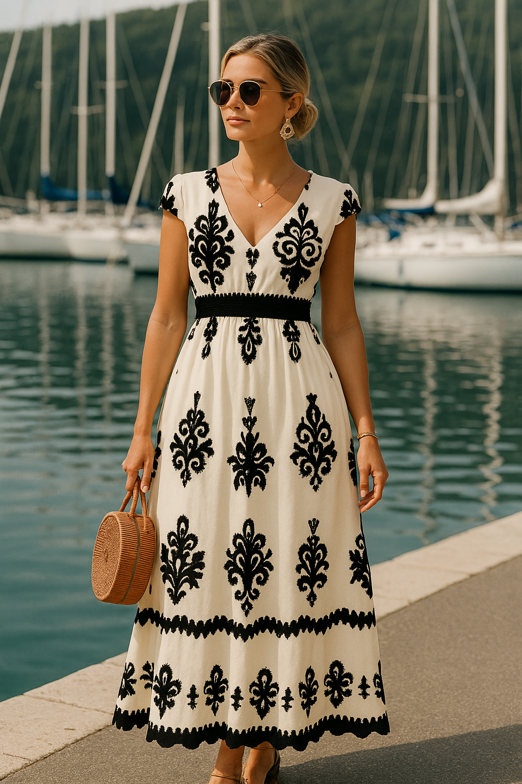 Katja | Zomerse maxi jurk