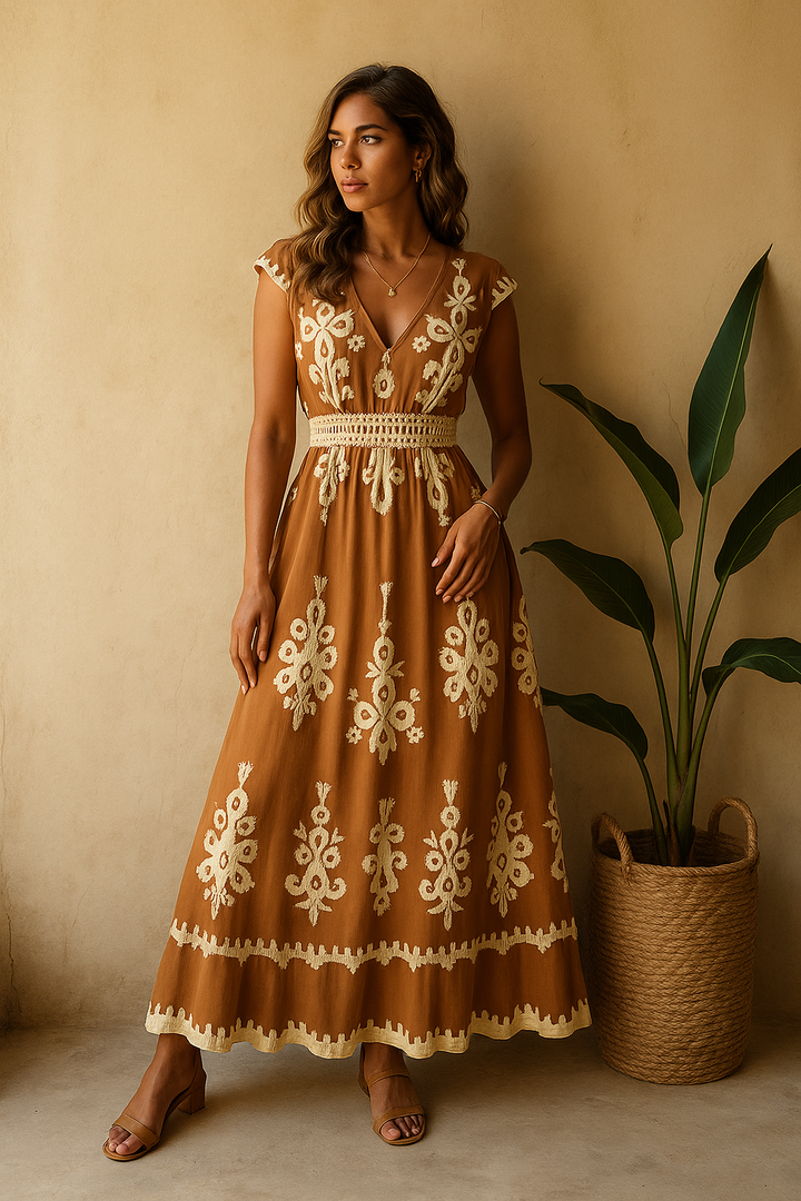 Katja | Zomerse maxi jurk