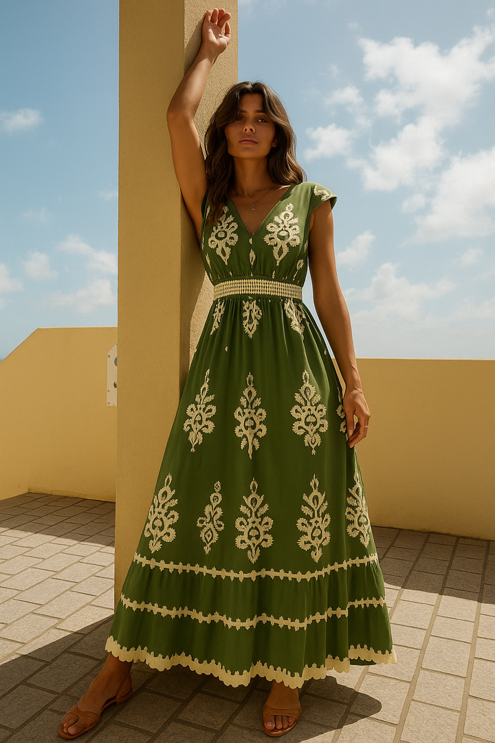 Katja | Zomerse maxi jurk