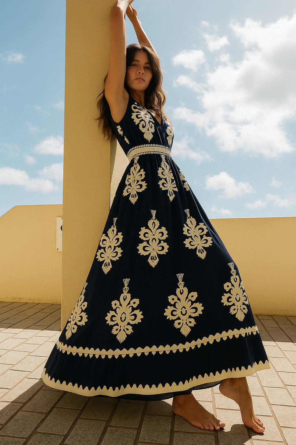 Katja | Zomerse maxi jurk