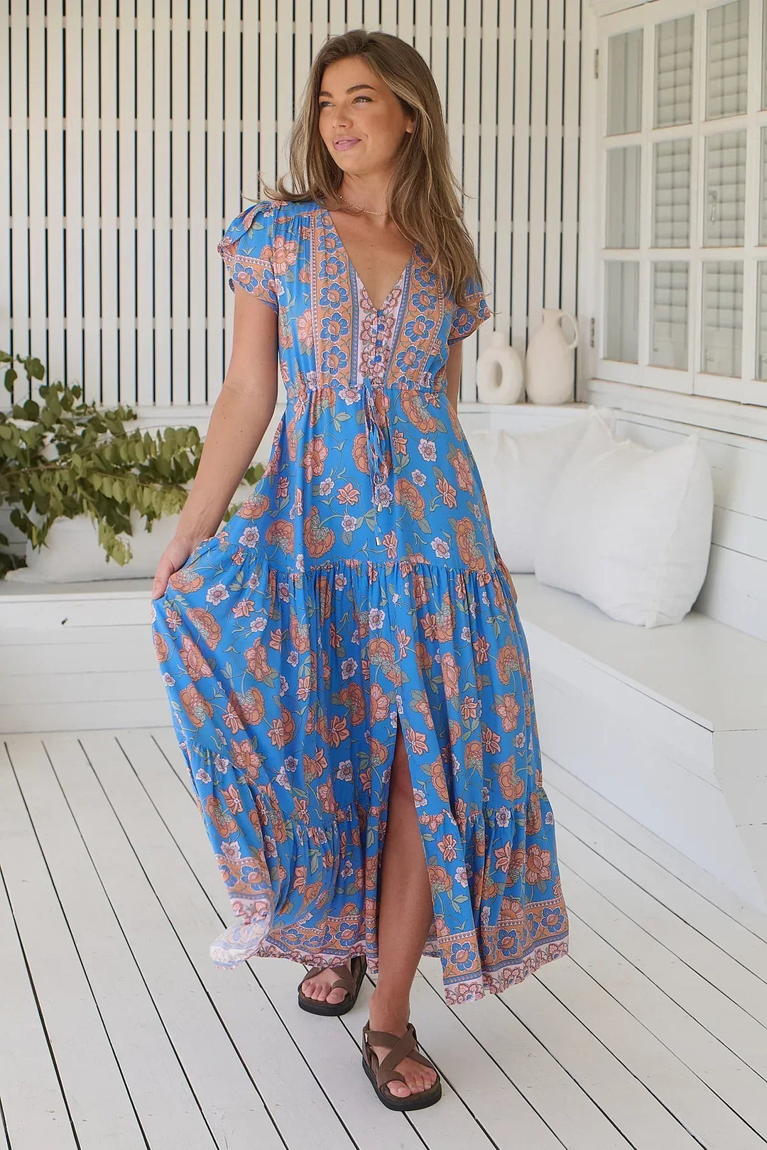 Solara | Boho zomer maxi jurk