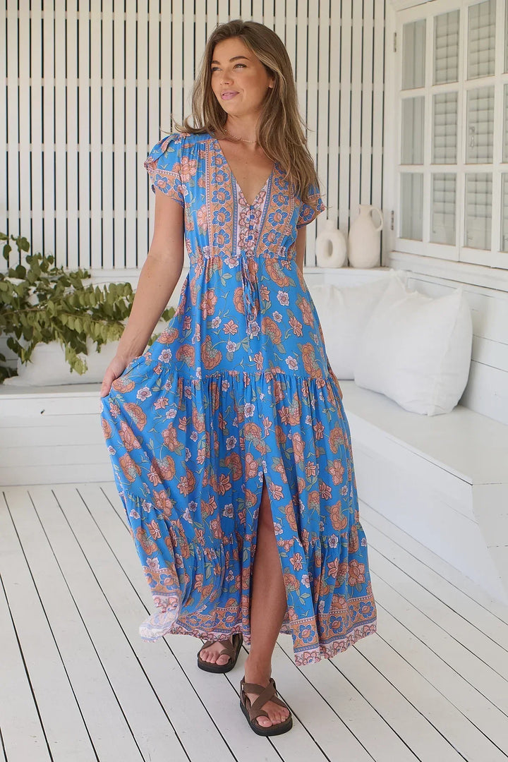 Solara | Boho zomer maxi jurk