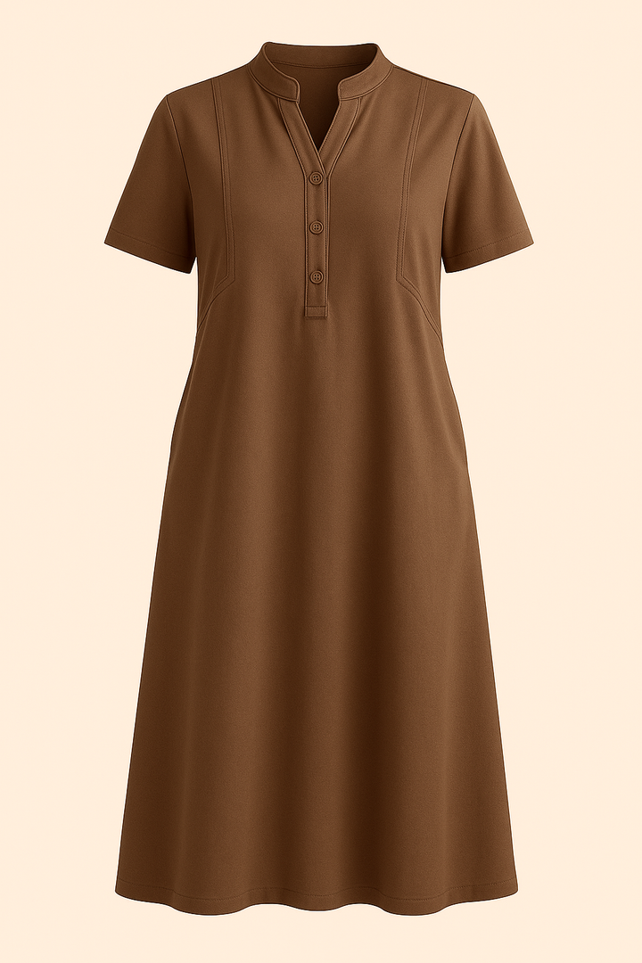 Maria | Tijdloos zomerjurk met linnen